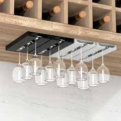 Red Wine Glass Reversing Rack - Hang Your Goblets in Style