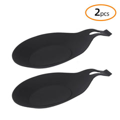 Silicone Spoon Rests Kitchen Scoop Bracket Stand Spoon Shelf Utensil Holder