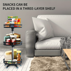 1pc Wfclife 1 2 3 Layers Space Saving Kitchen Storage Spice Rack Organizer
