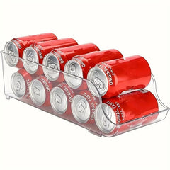 Refrigerator Organizer Bins Soda Can Dispenser Beverage Holder