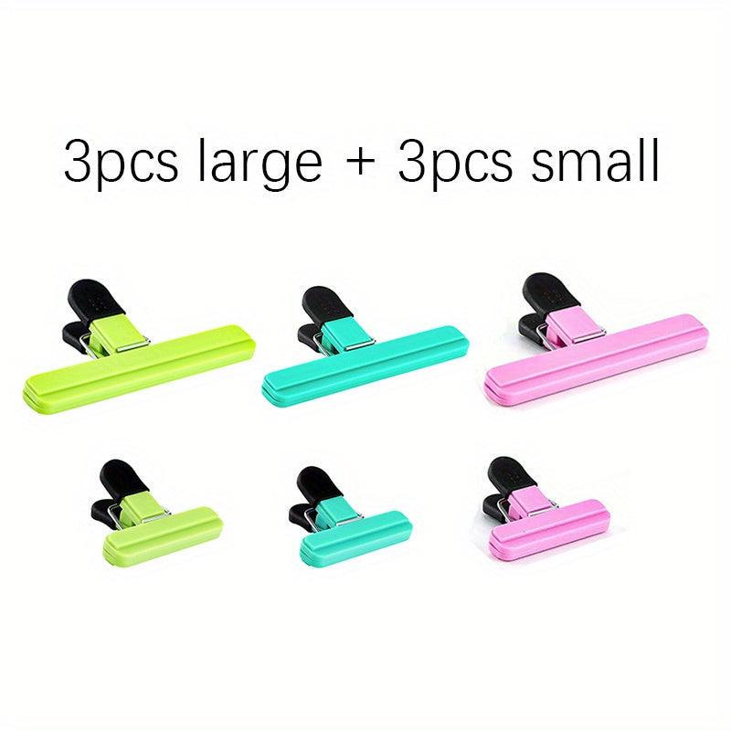 9pc Food Sealing Clip Home Standing Milk Powder Snack Clip