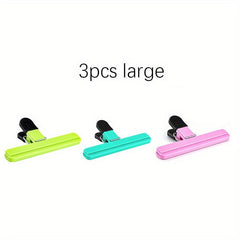 9pc Food Sealing Clip Home Standing Milk Powder Snack Clip