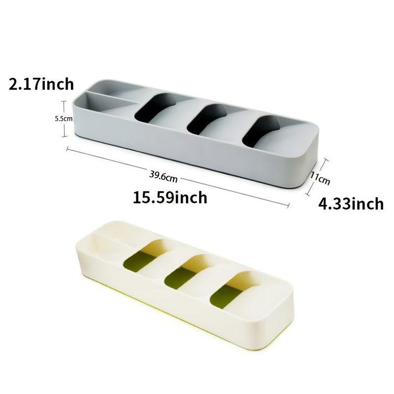 Efficient Flatware Organizer Spoon Storage Box Kitchen Accessories