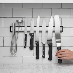 Stainless Steel Magnetic Strips - Kitchen Utensil and Tool Holder