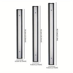 Stainless Steel Magnetic Strips - Kitchen Utensil and Tool Holder