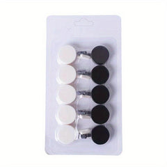 10pcs Adhesive Wall Hooks Key Hangers Waterproof Utility Towel Hooks