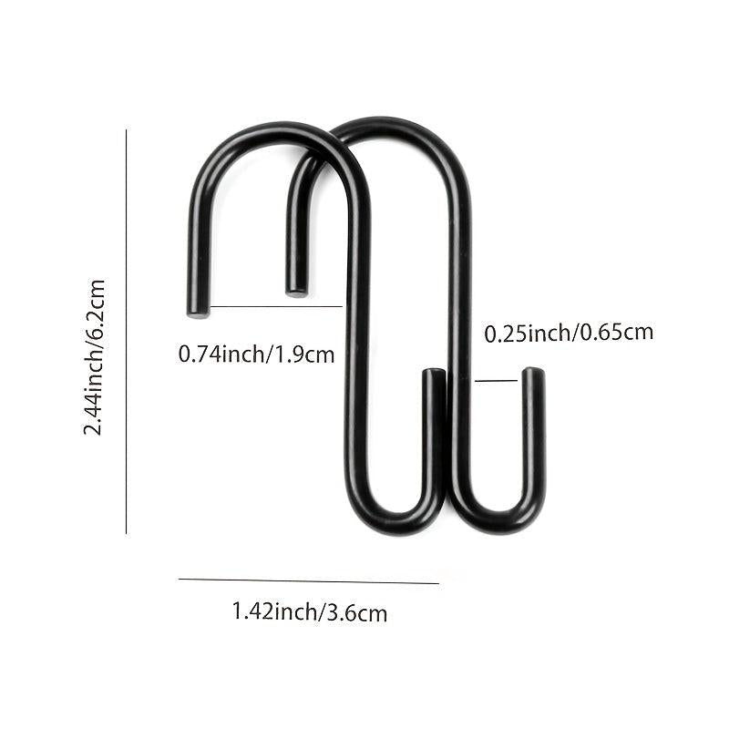 Stainless Steel S Hooks Pot Hooks For Rack Hanging Pans Pots Utensils
