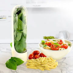 Herb Saver Container Fresh Keeping Device Food Storage Jar Kitchen Supplies