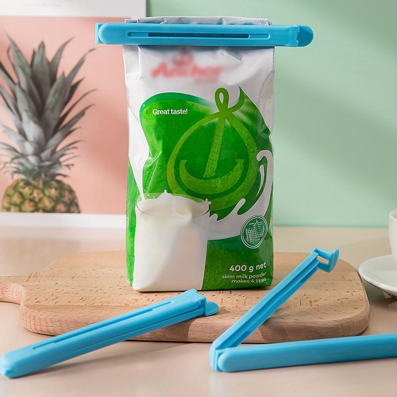 12pcs Fresh Keeping Sealing Clips - Keep Your Snacks and Tea Fresh