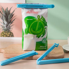 12pcs Fresh Keeping Sealing Clips - Keep Your Snacks and Tea Fresh