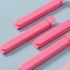 12pcs Fresh Keeping Sealing Clips - Keep Your Snacks and Tea Fresh