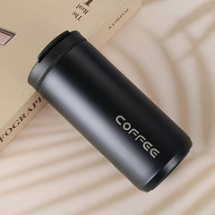 Vacuum Cup Insulated Coffee Mug Leak Proof Screw Lid Travel Mug