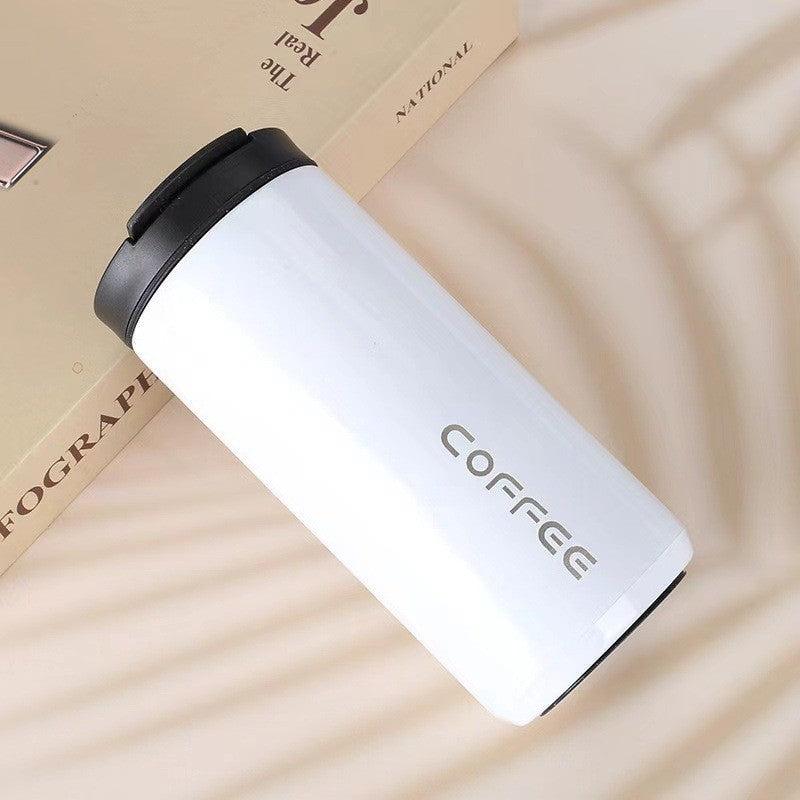 Vacuum Cup Insulated Coffee Mug Leak Proof Screw Lid Travel Mug