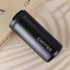 Vacuum Cup Insulated Coffee Mug Leak Proof Screw Lid Travel Mug