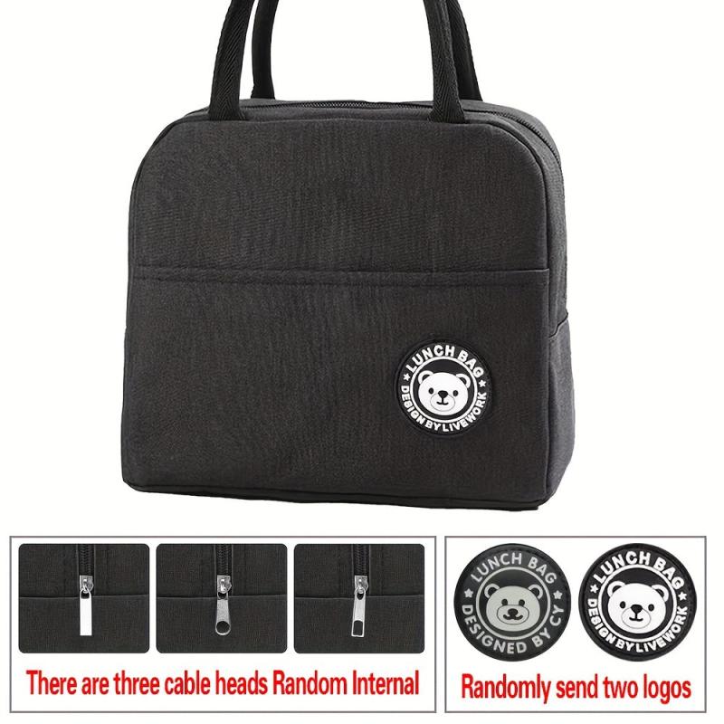 Insulated Lunch Bag Ice Pack Waterproof Lunch Box Hand Wash