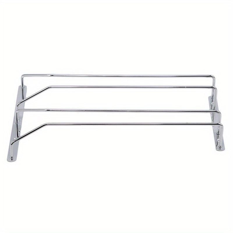 Stylish Metal Wine Glass Holder for Cabinet/Bar D cor