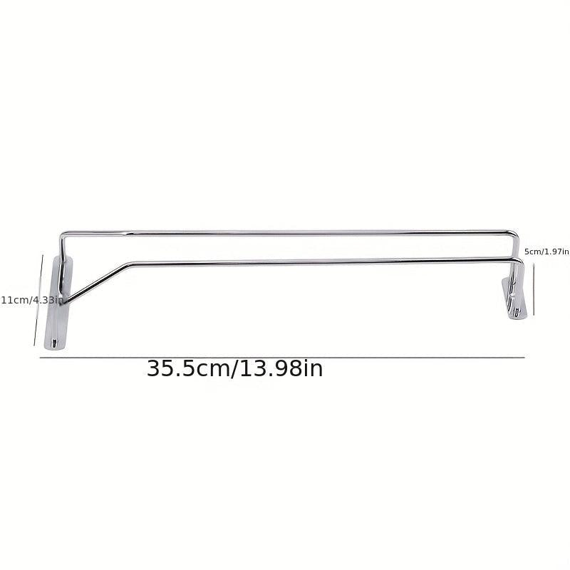 Stylish Metal Wine Glass Holder for Cabinet/Bar D cor