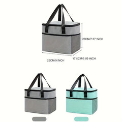 Thicker Portable Thermal Ice Bag Lunch Box Bag Outdoor Lunch Bag