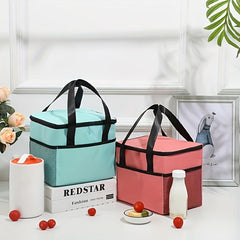 Thicker Portable Thermal Ice Bag Lunch Box Bag Outdoor Lunch Bag