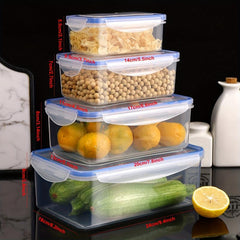 Airtight Plastic Storage Box Refrigerator Microwave Lunch Box Food Storage