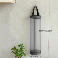 Hanging Garbage Bag Storage Holder Mesh Organizer
