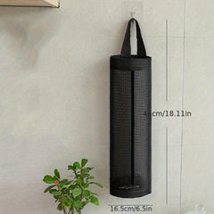 Hanging Garbage Bag Storage Holder Mesh Organizer