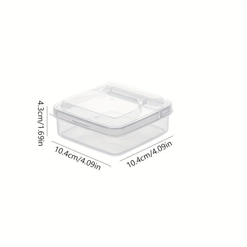 Sliced Cheese Container With Flip Lid for Fridge Storage