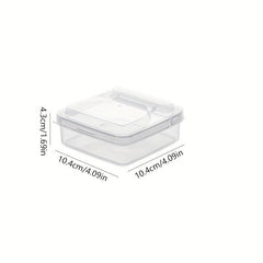 Sliced Cheese Container With Flip Lid for Fridge Storage