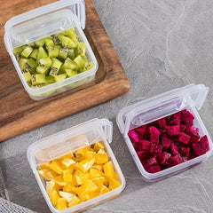 Sliced Cheese Container With Flip Lid for Fridge Storage