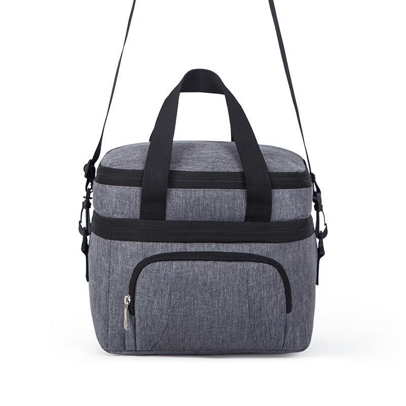 Double Layer Lunch Bag for Work School and Travel, Perfect for Picnics