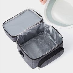 Double Layer Lunch Bag for Work School and Travel, Perfect for Picnics