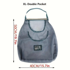 Hanging Mesh Storage Bags Reusable Tote Net Bags For Fruit And Vegetable