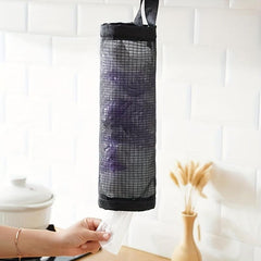 Foldable Plastic Bag Holder for Organizing Kitchen