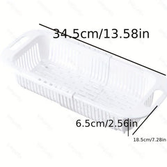 Adjustable Sink Colander - Extend Kitchen Sink Drain Basket