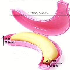 Banana Storage Box For Outdoor Travel Banana Case Protector Box