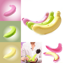 Banana Storage Box For Outdoor Travel Banana Case Protector Box