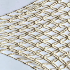 Triangular Toy Net Pocket Woven Tapestry Storage Hammock