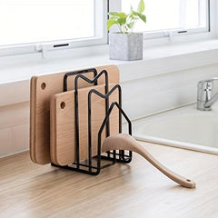 Pot Lid Organizer Kitchen Shelf Chopping Board Rack