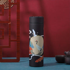 304 Stainless Steel Insulated Cup Chinese Style Water Cup