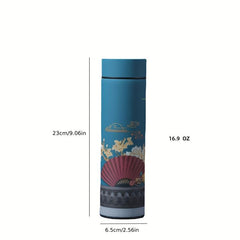 304 Stainless Steel Insulated Cup Chinese Style Water Cup