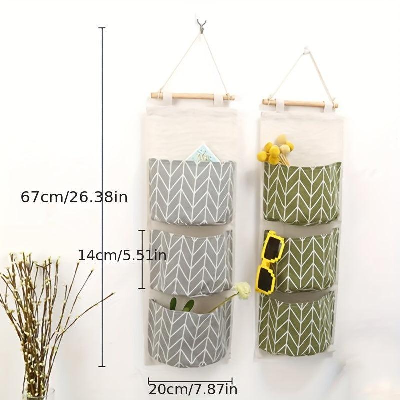 Hanging Storage Bag 3 Layers for Kitchen Sundries