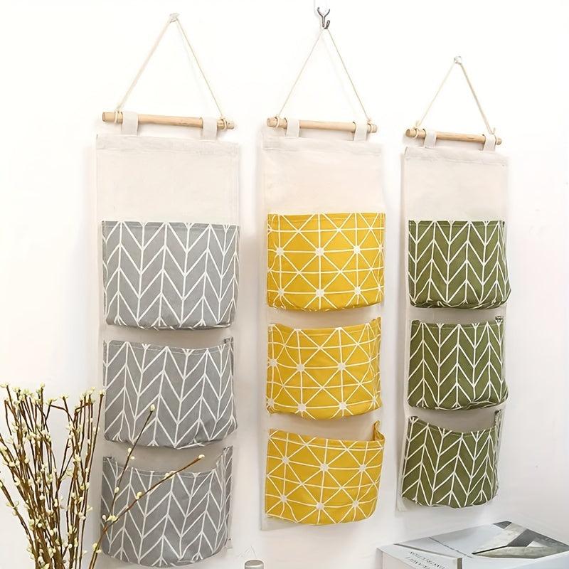 Hanging Storage Bag 3 Layers for Kitchen Sundries