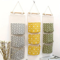 Hanging Storage Bag 3 Layers for Kitchen Sundries