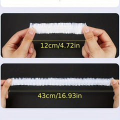 100pcs Disposable Food Storage Cover Bags Elastic Food Lids Kitchen Fresh