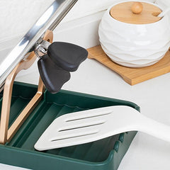 Fork Spatula and Pan Cover Rack for Kitchen Organization