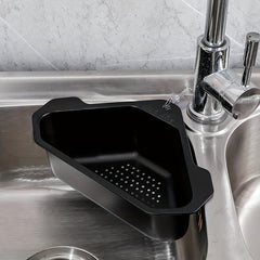 1pc Triangle Drain Basket Stainless Steel Sink Filter Kitchen Accessories