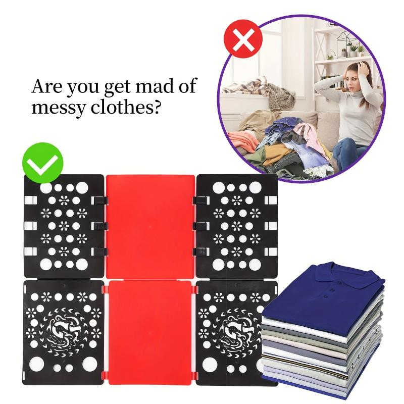 Folding Shirt and T Shirt Board for Heavy Clothes and Laundry Storage