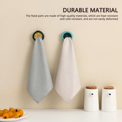 Towel Plug Holder Bathroom Organizer Towel Rack Kitchen Towels Storage
