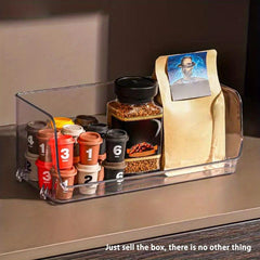 Transparent Storage Rack For Coffee Tea Bags Organizer