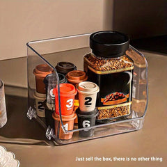 Transparent Storage Rack For Coffee Tea Bags Organizer